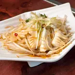 イカとネギの香味ソースがけ(中華料理 食為天)