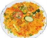 マトンビリヤニ Mutton biriyani（ラジダニ）