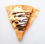 チョコバナナカスタードホイップ(シマエナガクレープ札幌駅前店)