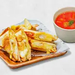 北海道と言えば！ちくわチーズマヨ +太陽の恵みミネストローネ（Butler）