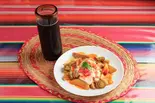 メキシカンポテト＆コーラ（都島メキシコ料理店 Campechano〜カンペチャーノ〜）