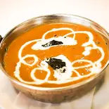 かぼちゃチキンカレー Pumkin Chicken curry  (ナン又ライス付きwith naan or rice)（本格インド料理 マンディル）