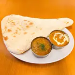 2種類のカレーセット 2 Types of Curry(インド料理いちばんキッチン)