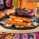 【鶏の旨味】シークカバブ Seekh Kabab（barefoot curry リンクス梅田店）