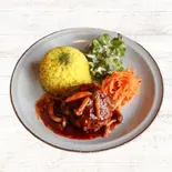 【当店人気No.2】煮込みハンバーグ（コンパティブルコーヒー）