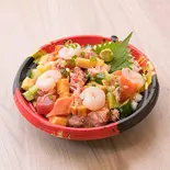 彩り海鮮ちらし丼(にんにく鍋や(海鮮丼屋))