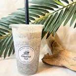 【たんぱく質約20g】黒胡麻スムージー Black Sesame Smoothie(【自家製タイ風ガパオライス】まぜめし MAZEMESHI)
