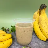 【スーパーフード腸活!】ぬかバナナモリンガスムージー(【自家製もっちりベーグル】ベーグルカフェZERO 浅草)