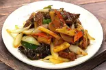 黒胡椒の牛肉炒め（福記餃子）