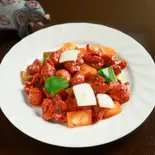 砂肝のカレー炒め Curried Gizzard Stir-Fry(インドネパール料理 シバ)