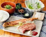 【人気No.1】お好きな干物＆炙りベーコン定食（焼きたて・ひもの定食 ひもの野郎 大阪駅前第1ビル店）