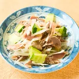 砂肝和え（餃子酒場 豊葉 千葉本店）