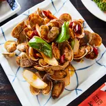 あさりのピリ辛炒め(辣炒蚬子)（本格中華大龍城 西川口店）
