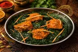 サグチキンカレー / Sag Chicken Curry（本格インド料理MAHALAYA）