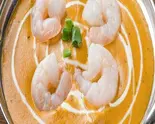 ブラウンカレー Prawn Curry（インド・ネパールレストラン ラクシミ）