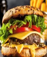 チーズバーガー（ALCAPONNE Burger）