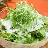 九条ネギそばサラダ Kujo Green Onion Soba Salad(そば居酒屋るちん)