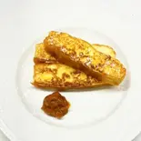 フォカッチャフレンチトーストとキャラメルクリーム（モリコーネ）