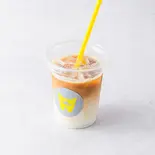 アイスカフェラテ（WARU WARU DONUT）