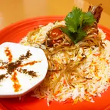 ビリヤニ:マトン(Biryani Mutton Single)（ダージリンスパイス潮見店）