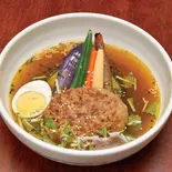 ハンバーグスープカレー(札幌スープカリー専門店イエロースパイス)