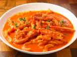 手長海老のトマトクリーム和えパスタ（ヴィノテカ・メッシーナ）