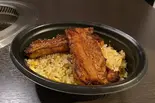 肉チャーハン 味付けサムギョプサルのせ（焼肉びより）