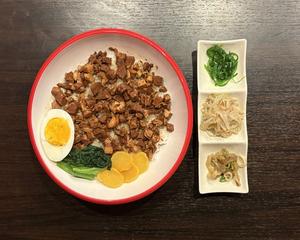 ルーローハン定食