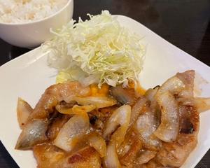 豚のしょうが焼き定食