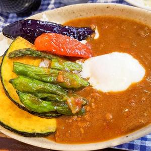季節野菜牛すじカレー