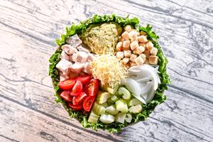 【低脂質】 クール・エスニックサラダボウル 【Low Fat】 Cool Ethnic Salad Bowl