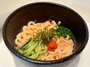 ふくやの冷やし明太子うどん