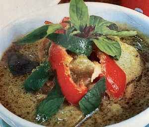 鶏肉グリーンカレー