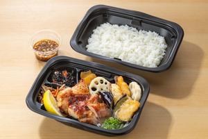 もろみチキンとほっけ竜田弁当