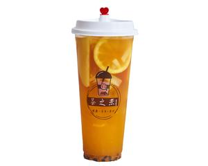 茶之恋ミックスフルーツティー(黒糖タピオカなし) Lサイズ Chanokoi's Mixed Fruit Tea (Without Brown Sugar Tapioca Pearls) (Large)