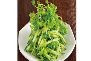 香菜青唐辛子サラダ Coriander & Green Chili Salad