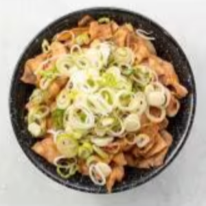 ネギ盛りぶた丼