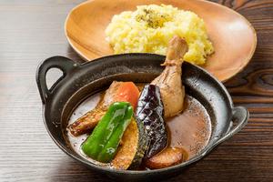 チキンと野菜のカレー