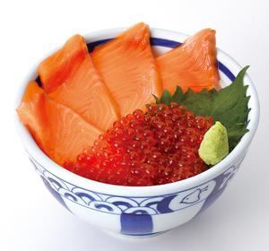 サーモン親子丼