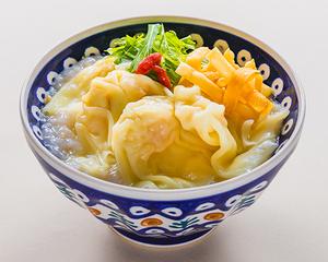 店内炊き上げ おかゆ専門店 粥餐庁(かゆさんちん) プリプリ海老わんたんのおかゆ
