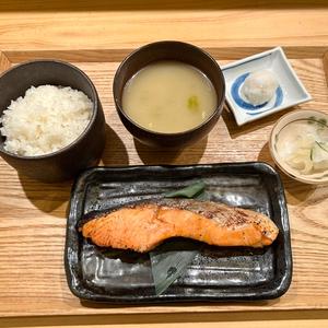 銀鮭定食