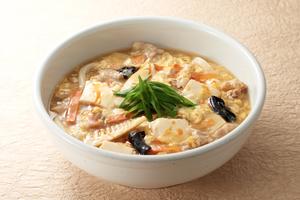 黒酢の酸辣湯うどん