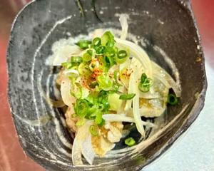 まぐろハラミあげネギポン酢