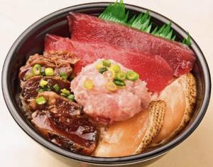 魚丼 黒潮丼 (10)