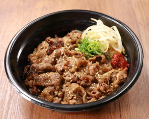 F-1101】特製牛カルビ丼Specially Made Short Rib Beef Bowl