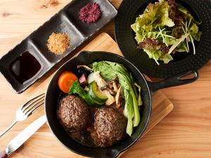 肉屋炭ハンバーグ200g