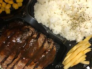 超粗挽きハンバーグ弁当150g