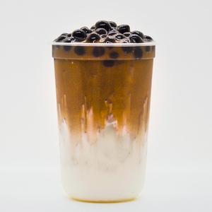 タピオカほうじ茶ミルクティー