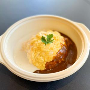 クリームオムカレー