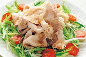 黒豚の冷しゃぶサラダ
